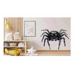 Sticker decorativ, Paianjen, Negru, 73 cm, 1343STK Sticker decorativ, Paianjen, Negru, 73 cm, 1343STK