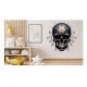 Sticker decorativ, Craniu, Negru, 63 cm, 1343STK-8