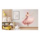 Sticker decorativ, Balerina, Roz, 67 cm, 1346STK Sticker decorativ, Balerina, Roz, 67 cm, 1346STK