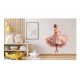 Sticker decorativ, Balerina, Roz, 72 cm, 1346STK-8