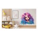 Sticker decorativ, Culori Pastelate, Fata, Mov, 72 cm, 1347STK-11 Sticker decorativ, Culori Pastelate, Fata, Mov, 72 cm, 1347STK-11