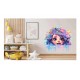 Sticker decorativ, Culori Pastelate, Fata, Mov, 62 cm, 1347STK-2 Sticker decorativ, Culori Pastelate, Fata, Mov, 62 cm, 1347STK-2
