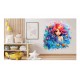 Sticker decorativ, Culori Pastelate, Fata, Albastru, 61 cm, 1347STK-3 Sticker decorativ, Culori Pastelate, Fata, Albastru, 61 cm, 1347STK-3