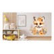 Sticker decorativ, Vulpe, Maro, 68 cm, 1351STK-3