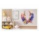 Sticker decorativ, Aripi, Albastru, 71 cm, 1355STK-1 Sticker decorativ, Aripi, Albastru, 71 cm, 1355STK-1