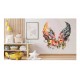 Sticker decorativ, Aripi, Negru, 64 cm, 1355STK-10
