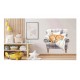 Sticker decorativ, Pisica, Portocaliu, 63 cm, 1358STK-18