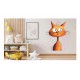 Sticker decorativ, Pisica, Portocaliu, 81 cm, 1358STK-2