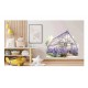 Sticker decorativ, Sera de Lavanda, Mov, 70 cm, 1361STK-3