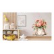 Sticker decorativ, Flori Crizanteme, Roz, 61 cm, 1363STK-5