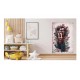 Sticker decorativ, Fotbalist, Negru, 90 cm, 1364STK-6