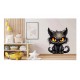 Sticker decorativ, Pisica, Negru, 1366STK-3