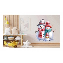 Sticker decorativ, Oameni de Zapada, Alb, 1367STK-1
