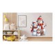 Sticker decorativ, Oameni de Zapada, Alb, 1367STK-11