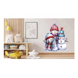 Sticker decorativ, Oameni de Zapada, Alb, 1367STK-12