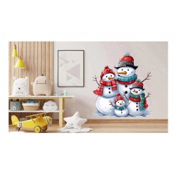 Sticker decorativ, Oameni de Zapada, Alb, 1367STK-9
