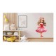 Sticker decorativ, Printesa, Rosu, 1369STK-1