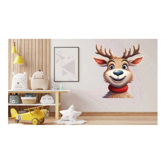 Sticker decorativ, Ren, Maro, 1370STK-1