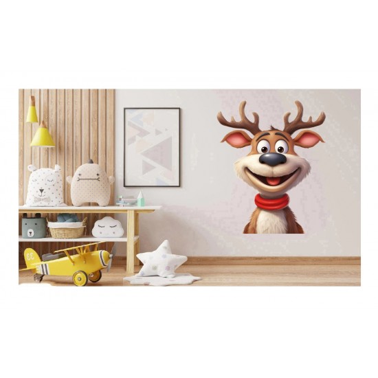 Sticker decorativ, Ren, Maro, 1370STK-8
