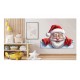 Sticker decorativ, Mos Craciun, Rosu, 1371STK-17 Sticker decorativ, Mos Craciun, Rosu, 1371STK-17