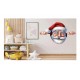Sticker decorativ, Mos Craciun, Rosu, 1371STK-18 Sticker decorativ, Mos Craciun, Rosu, 1371STK-18
