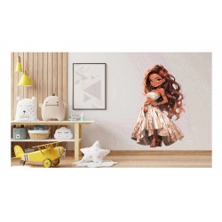 Sticker decorativ, Printesa, Maro, 1372STK-16