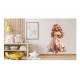 Sticker decorativ, Printesa, Crem, 1372STK-5 Sticker decorativ, Printesa, Crem, 1372STK-5