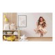 Sticker decorativ, Printesa, Alb, 1372STK-7 Sticker decorativ, Printesa, Alb, 1372STK-7