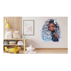Sticker decorativ, Printesa, 75 cm, 1373STK-14