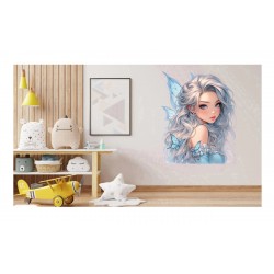 Sticker decorativ, Printesa, 76 cm, 1373STK-6