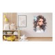 Sticker decorativ, Printesa, Gri, 1374STK-14