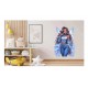 Sticker decorativ, Printesa, Albastru, 1374STK-17 Sticker decorativ, Printesa, Albastru, 1374STK-17