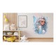 Sticker decorativ, Printesa, Alb, 1374STK-4