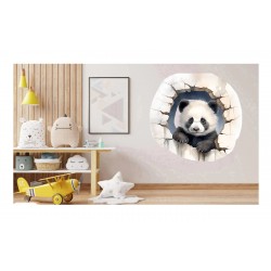 Sticker decorativ, Urs, Negru, 1375STK-9