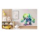 Sticker decorativ, Minecraft, Verde, 1376STK-13