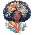 Sticker decorativ, Zodiac Pesti, Turcoaz, 1377STK-7