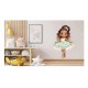 Sticker decorativ, Printesa, Turcoaz, 1378STK-12