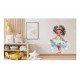 Sticker decorativ, Printesa, Turcoaz, 1378STK-16 Sticker decorativ, Printesa, Turcoaz, 1378STK-16
