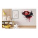 Sticker decorativ, Buze, Rosu, 64 cm, 1302STK-13 Sticker decorativ, Buze, Rosu, 64 cm, 1302STK-13