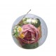 Aranjament floral cu Luminite si Muzicuta, Multicolor, 15 cm, MM9868D Aranjament floral cu Luminite si Muzicuta, Multicolor, 15 cm, MM9868D