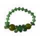 Bratara cu Pietre si Bile, Verde, BR93 Bratara cu Pietre si Bile, Verde, BR93