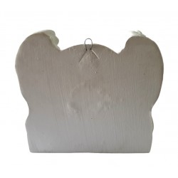 Candela cu doua maini, Maica Domnului, 21 cm, GXL015