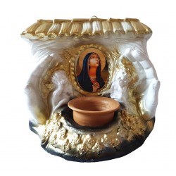 Suport Lumanare, Maica Domnului, 17 cm, GXL037