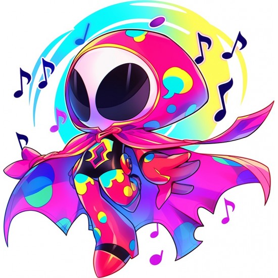 Sticker decorativ Baiat Supererou, Mov, 62 cm, 1311STK-2 Sticker decorativ Baiat Supererou, Mov, 62 cm, 1311STK-2