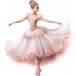 Sticker decorativ, Balerina, Roz, 65 cm, 1346STK-7