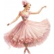 Sticker decorativ, Balerina, Roz, 67 cm, 1346STK Sticker decorativ, Balerina, Roz, 67 cm, 1346STK