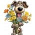 Sticker decorativ, Caine, Multicolor, 74 cm, 1341STK-8