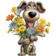 Sticker decorativ, Caine, Multicolor, 74 cm, 1341STK-8