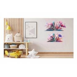 Sticker decorativ, Carte, Multicolor, 67 cm, 1242STK Sticker decorativ, Carte, Multicolor, 67 cm, 1242STK