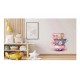 Sticker decorativ, Cesti Cafea, Roz, 68 cm, 1235STK